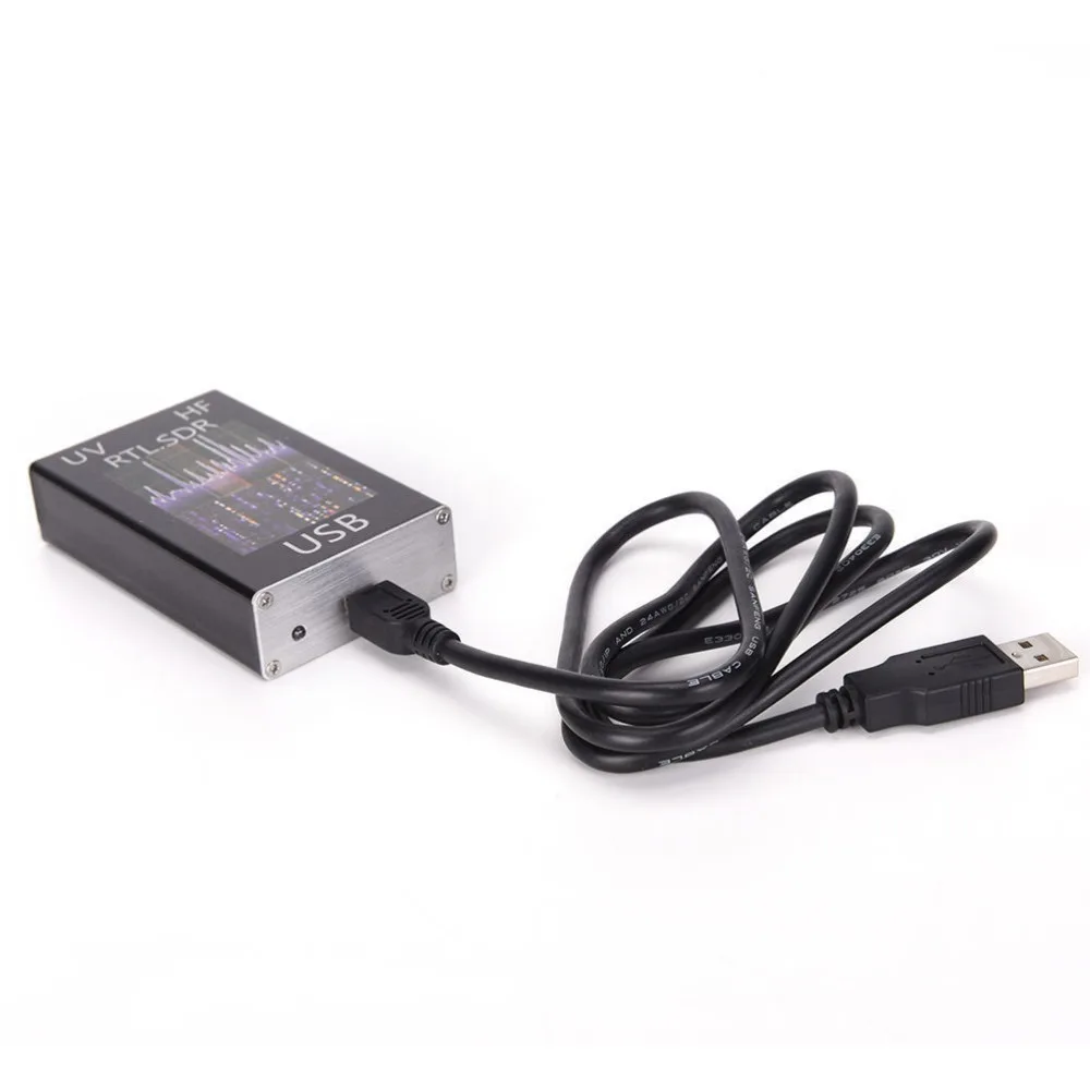 Радиоприемник Ham 100 кГц 1 7 ГГц Полнодиапазонный УФ приемник HF с USB тюнером RTL2832u R820t2
