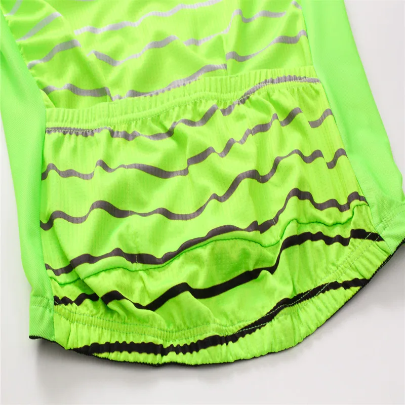 Weimostar профессиональная команда Велоспорт Джерси комплект зеленый гоночный Спорт