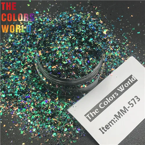 MM-573 200g TCT-288 смешанные цвета радуги ногти Блестки Дизайн ногтей украшения тела блеск для лица макияж хна татуировки фестиваль ручная работа DIY - Цвет: MM-573 200g