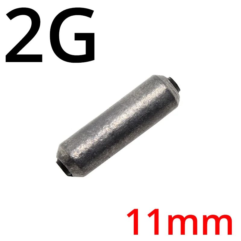 2g 5 шт./лот, грузила, свинцовые грузила для занятий спортом, быстрое использование, 1-6 г, для рыбалки на карпа, принадлежности для рыбных спортивных снастей, инструмент, аксессуары, WE296 - Цвет: 2g