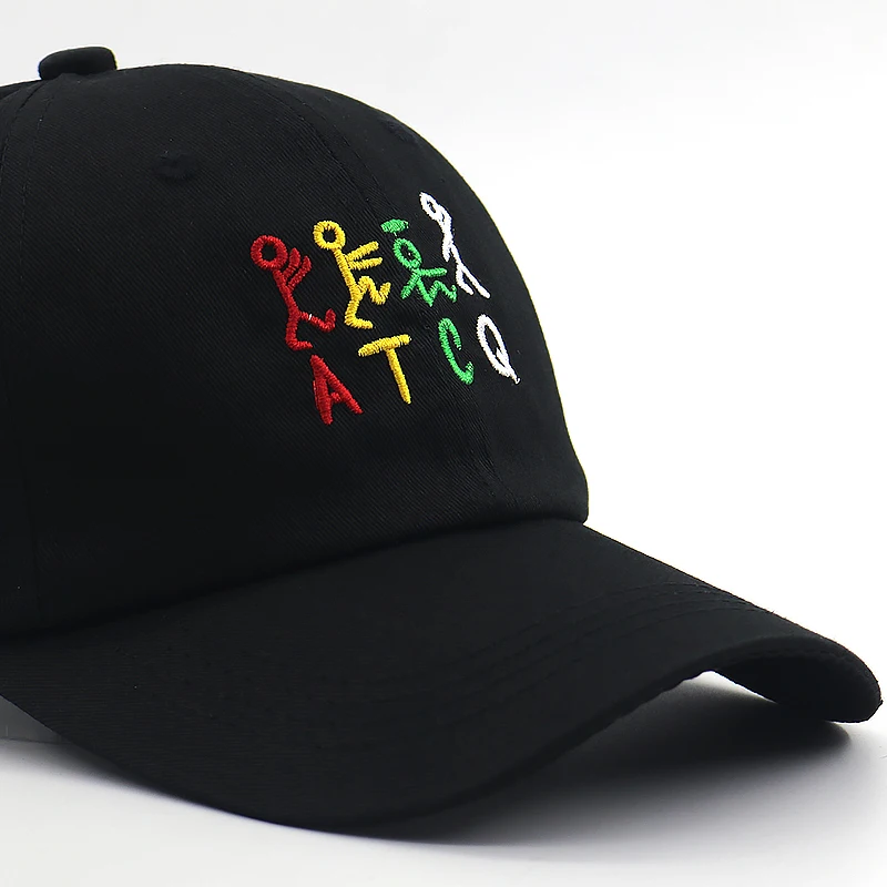 Племя под названием Quest ATCQ Вышитые папа шляпа ремешок сзади кепки классический 90s хип-хоп бейсболки модные бейсболки все совпадают