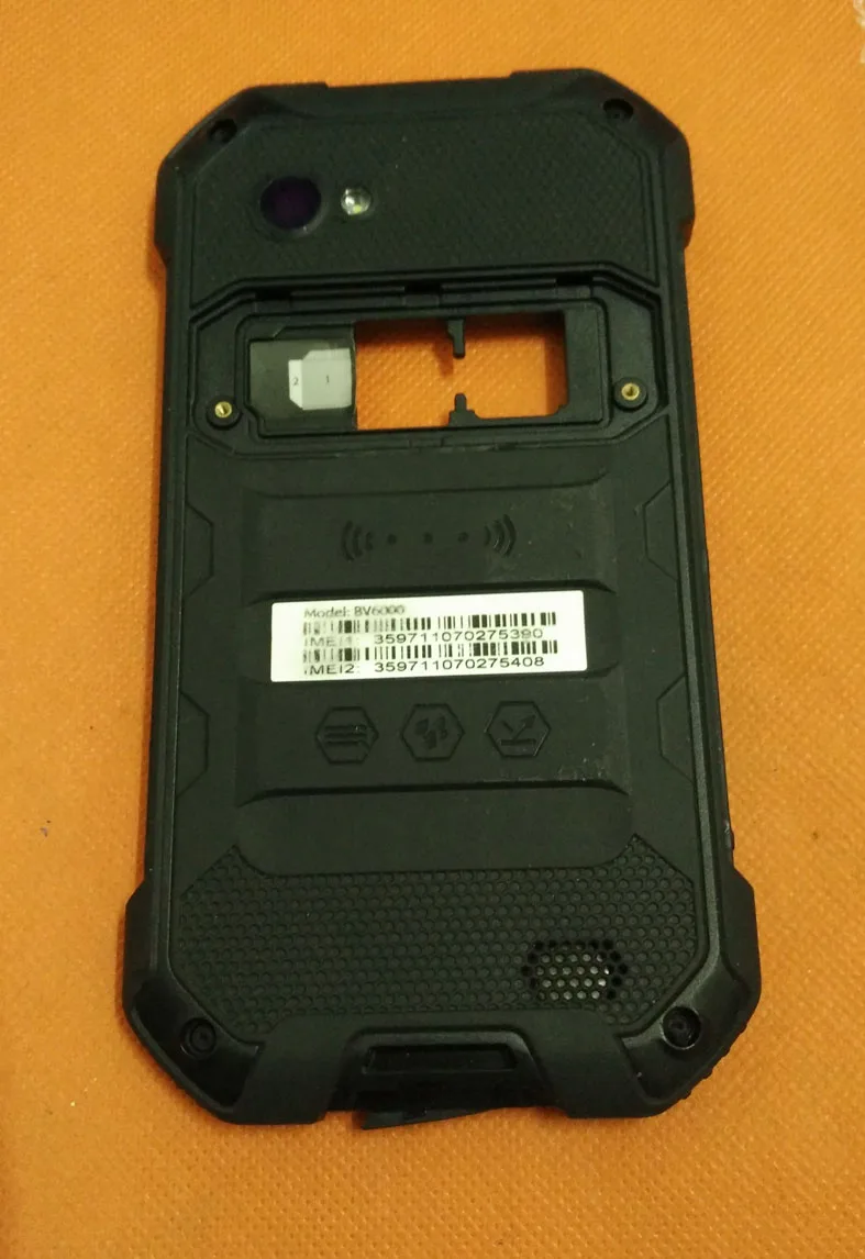 Б/у чехол с задней рамкой+ громкий динамик+ стекло для камеры Blackview BV6000 MT6755 Octa Core 4," HD