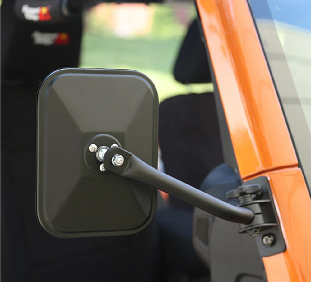 4x4 круглые зеркала для Jeep TJ 1997 ~ 2017 Wrangler боковые неограниченное боковое