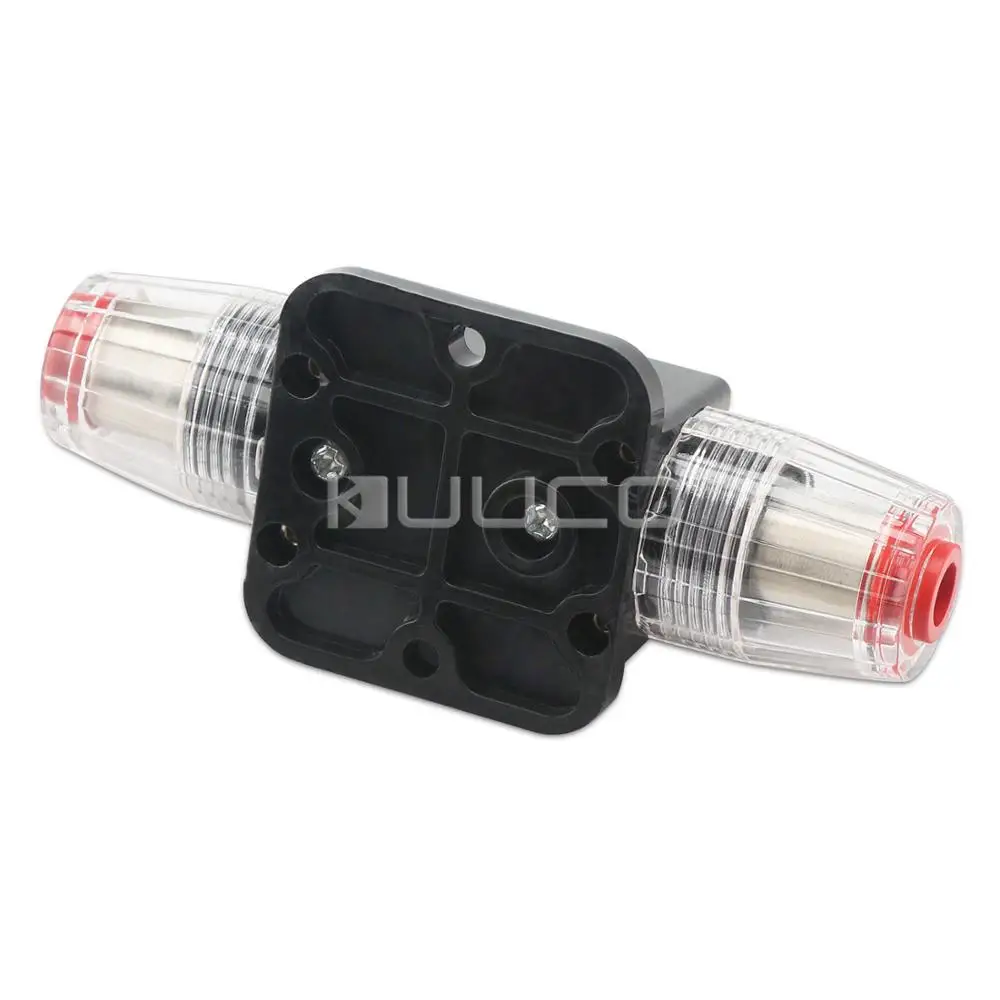 Держатель предохранителя DC 12 V/100A автоматический выключатель ручной черный