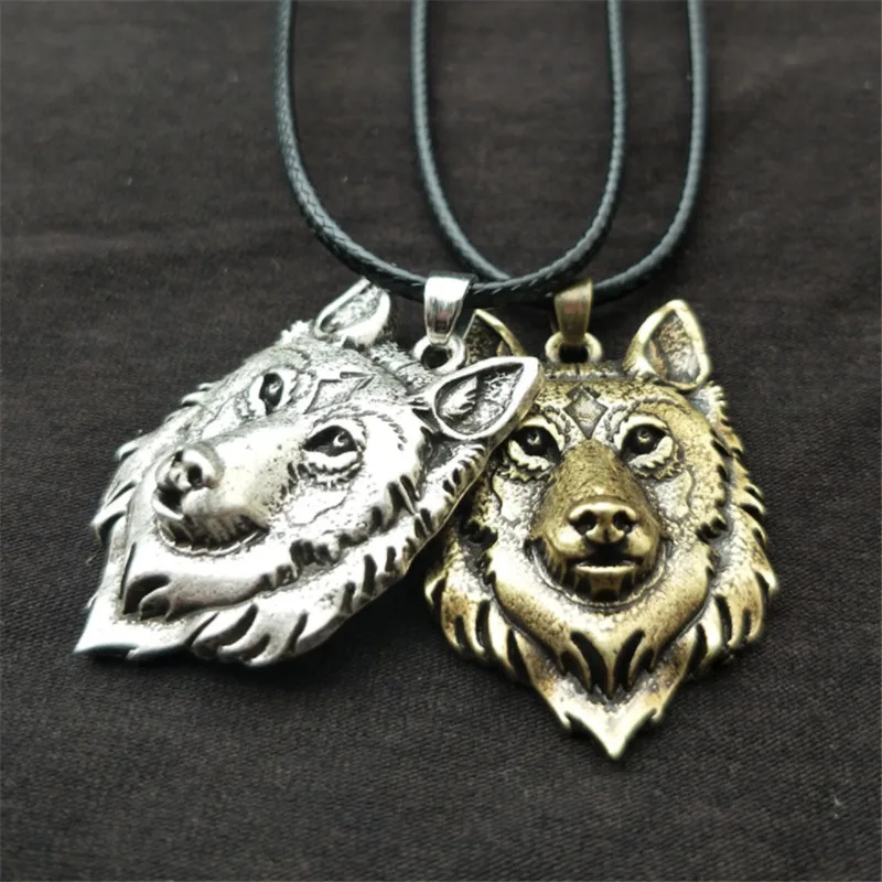 WWLB 2019 модное ожерелье с головой волка подвеска в виде животного мощность