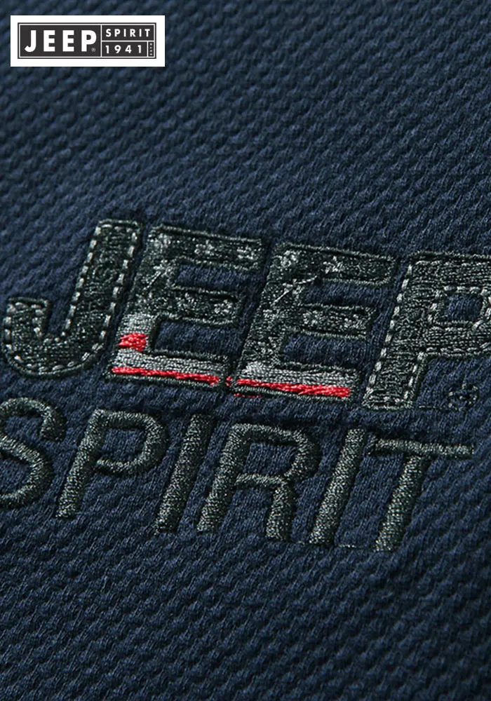 Бренд JEEP мужские рубашки поло короткий рукав свободные большой размер летние в