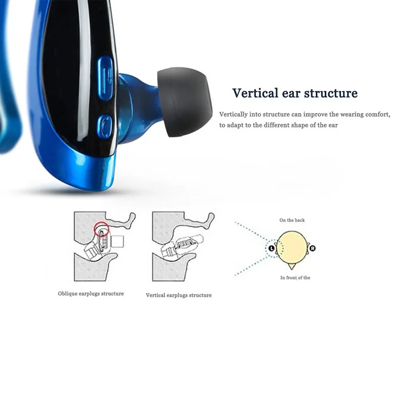 X16 Bluetooth беспроводная гарнитура наушники с шумоподавлением микрофоном для iPhone 7