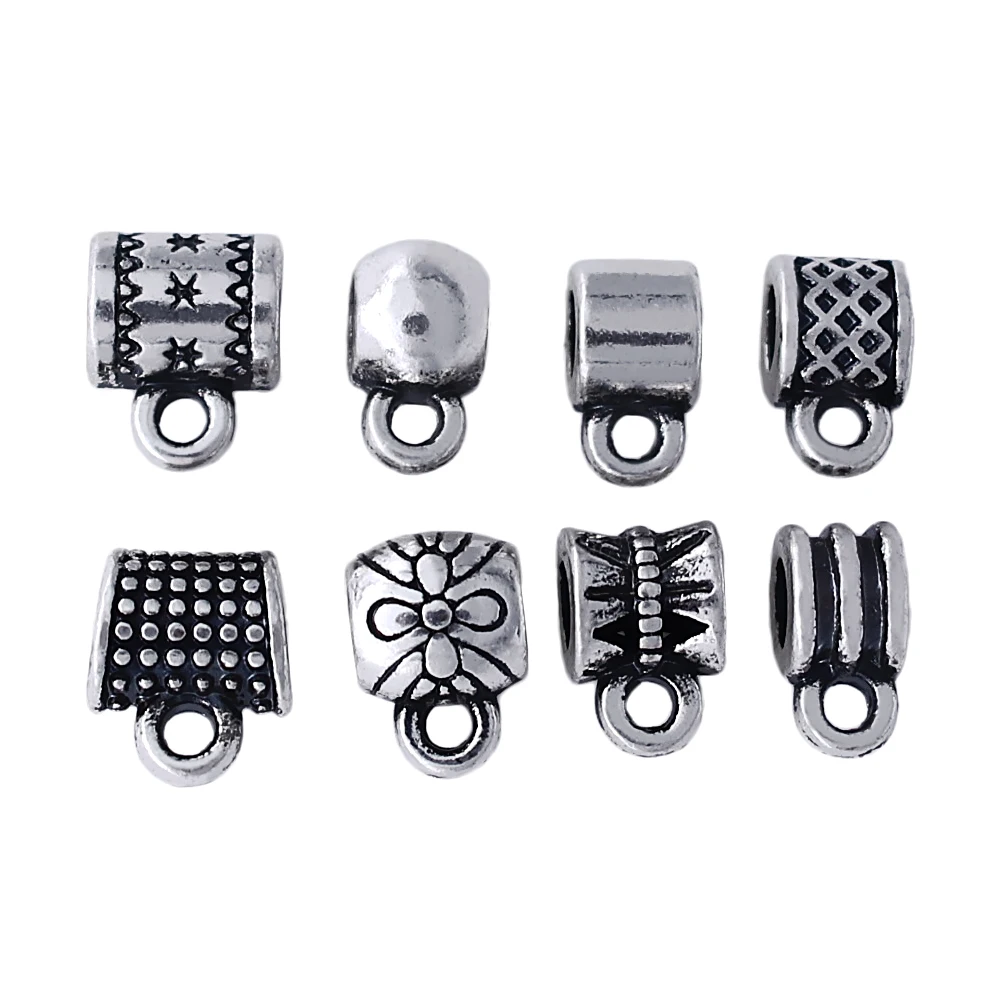 Дешевые Смешанные и подходящие к 8 разным стилям из сплава для изготовления