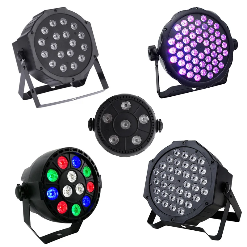 6/12/18/36/54 светодиодный s DMX512 сценический светильник ing RGB Par Светильник СВЕТОДИОДНЫЙ