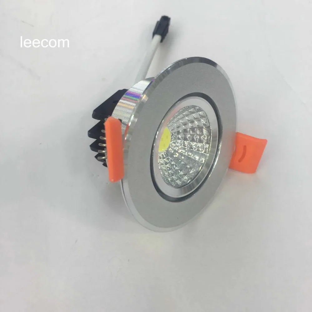 4 шт./лот светодиодный потолочный светильник Cob 3 Вт 85 265 в утопленные светильники