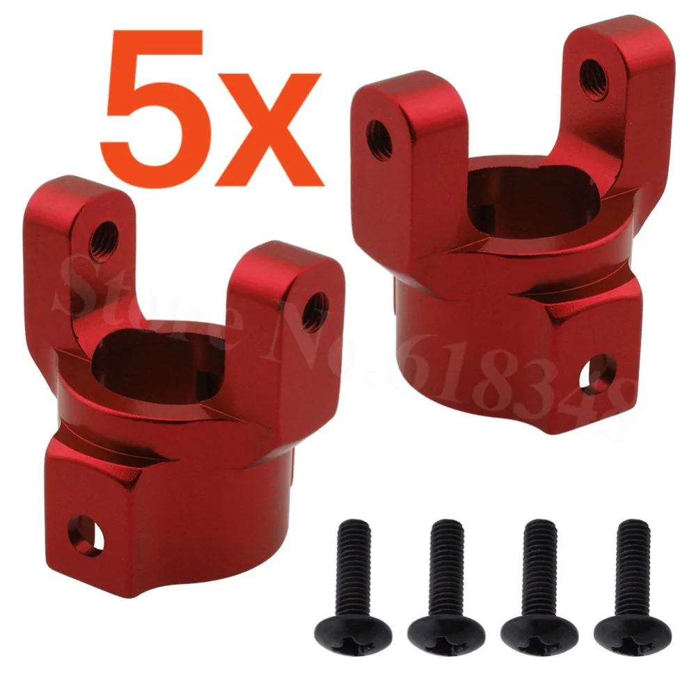 

5Pairs For HSP Pangolin 94180 180003 (18006) Alum Alloy Caster Mount Carrier L/R 1:10 Rock Crawler RC Car Upgrade Parts