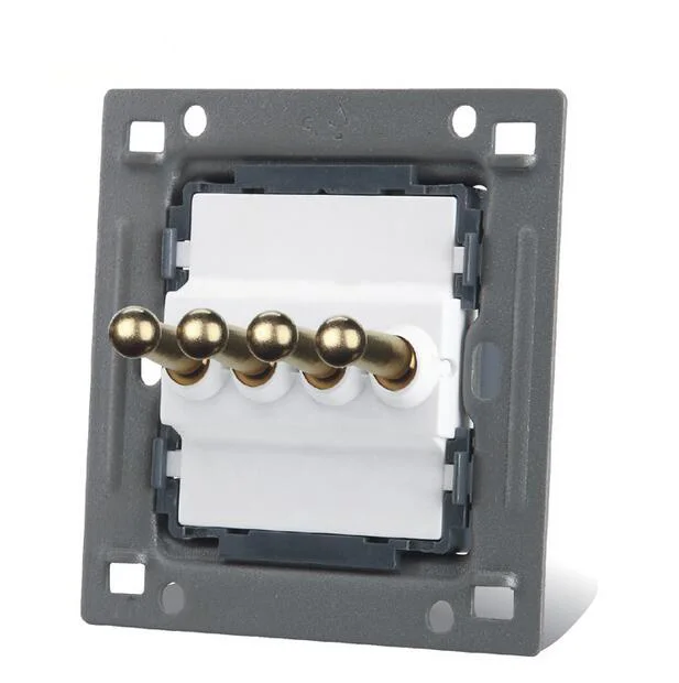 Домашняя настенная розетка 86 Деревянный Цветной антикварный переключатель три