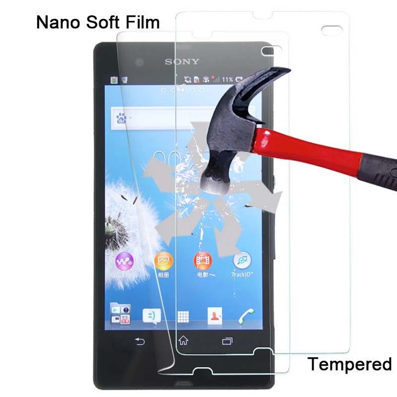 Для Sony xperia Z L36h C6602 C6603 Водонепроницаемая Защитная пленка для экрана в Розничной