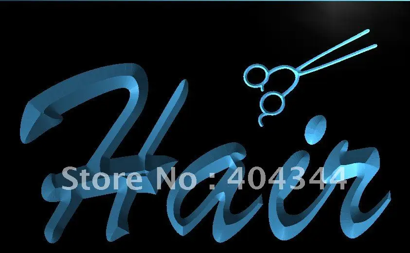 

LK134- Hair Salon Scissor Cut LED Neon Light Sign home decor crafts