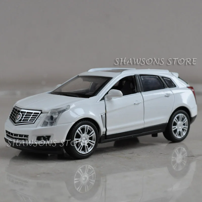 1:32 литая металлическая модель Cadillac SRX игрушечный автомобиль со звуком и