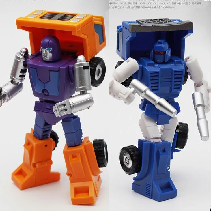 MFT трансформация MS02 MS-02 Huffer Engineer& MS03 MS-03 трубы питание-костюм Мини Pocket War pioneer фигурка робота игрушки