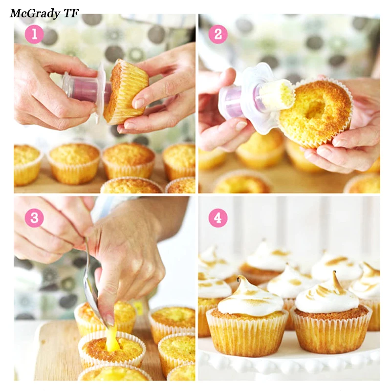 1pcs Cookies Cutter Baking &amp Pastry Tools Cake Core Remover Pies Cupcake Decorating Bakeware Kit Home Mould | Дом и сад