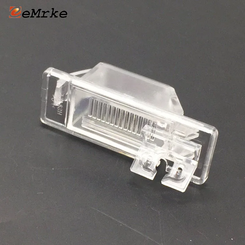 

Кронштейн для камеры заднего вида автомобиля EEMRKE, подсветка номерного знака, корпус для Nissan Qashqai J10 J11 Dualis J10 Qashqai + 2 Rogue Sport 2017