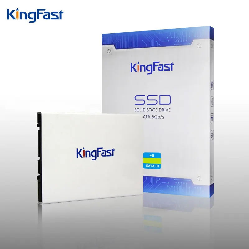 Металлический внутренний SSD F6 Kingfast 7 мм 2 5 дюйма 32 ГБ 60 Гб 128 SATAIII 6 Гбит/с