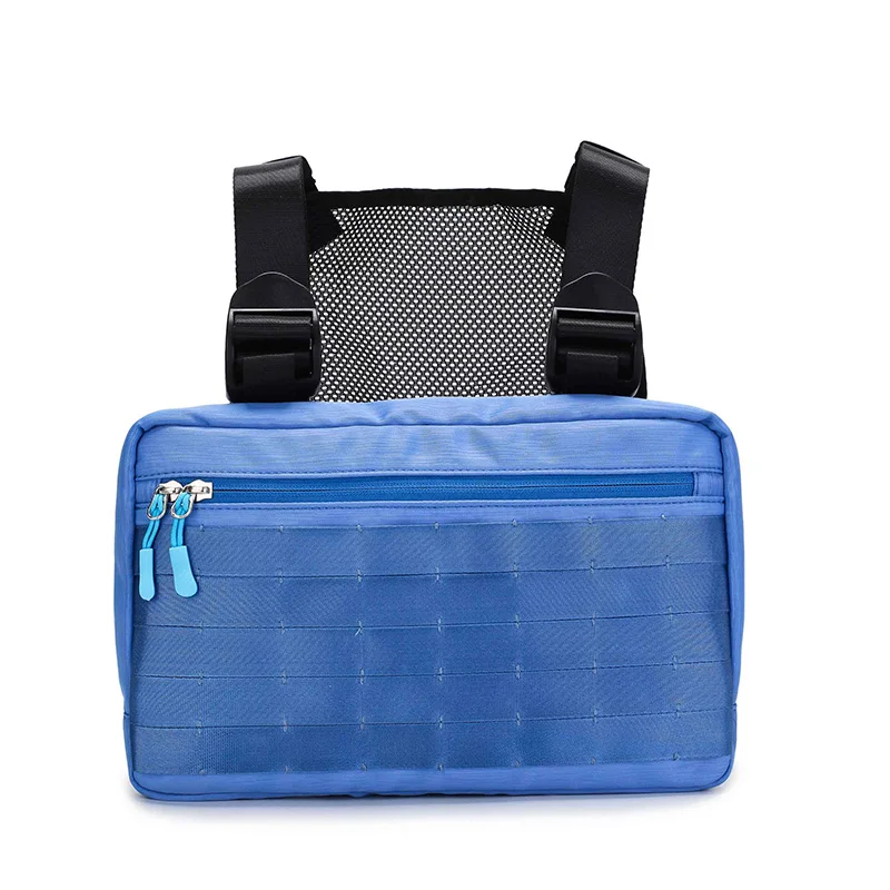 Ins Style Fashion Pouch Chest Bag Recon Kit Tool Combat Tactical Vest EDC Rig Black | Багаж и сумки