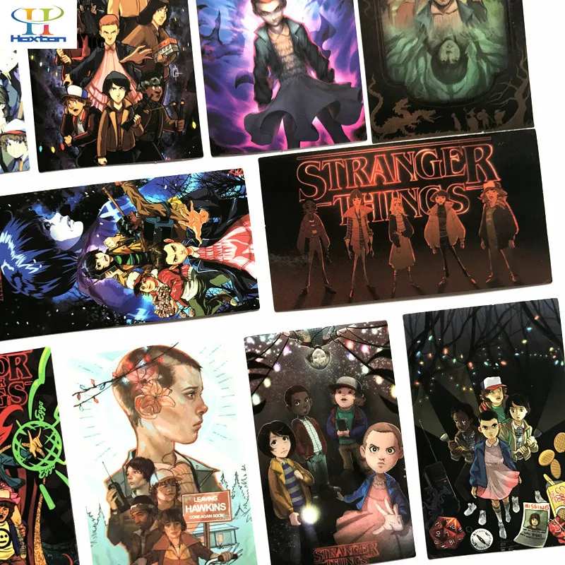 18pcs NEW Stranger Things Cartoon Graffiti Stickers For IPAD phone Laptop Sticker Fridge Skateboard PVC | Автомобили и мотоциклы