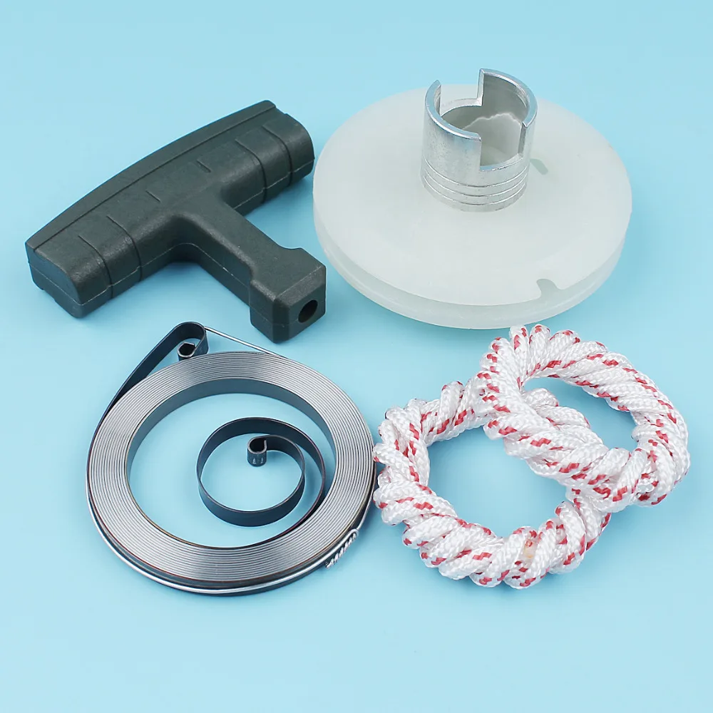 

Recoil Starter Pulley Handle Grip Rope Spring Kit For Husqvarna 61 268 272 268K 272S Chainsaw [#503102405,501520402] NEW PARTS