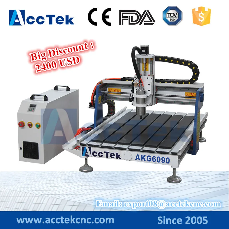Дешевый портативный мини-маршрутизатор cnc PCB 6090 для 3d резьбы по дереву машины AKG6090 мини 3d фрезерный станок с ЧПУ