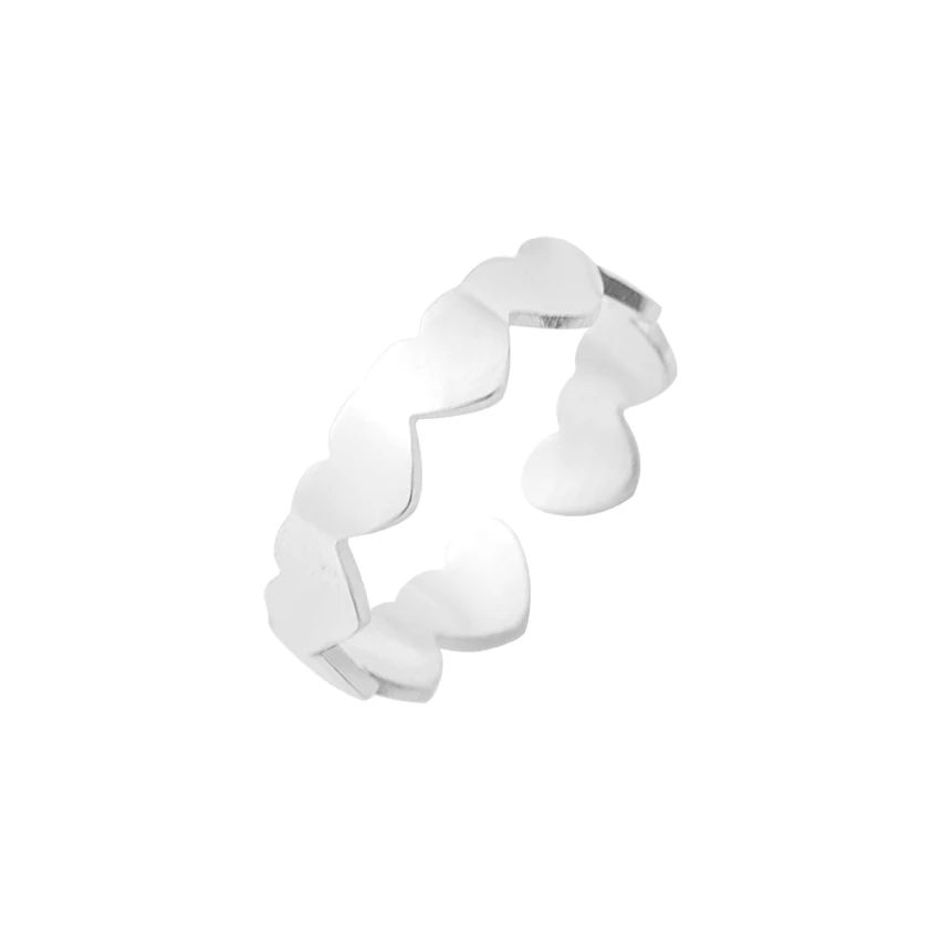 Регулируемое тонкое кольцо для женщин свадебные ювелирные украшения из