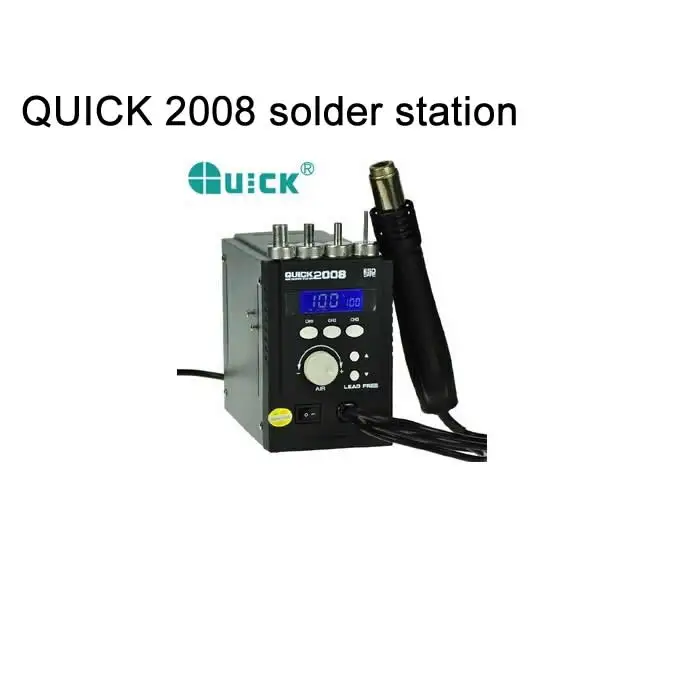 ESD leadfree цифровая сварочная станция для горячих точек QUICK 2008 паяльная