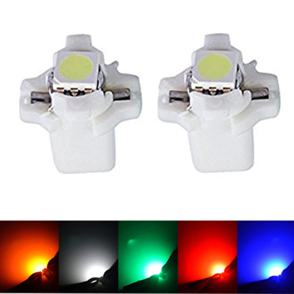 YSY 10X T5 B8.3D Led t5 Smd 5050 led Автомобильная Лампа датчик приборной панели боковая