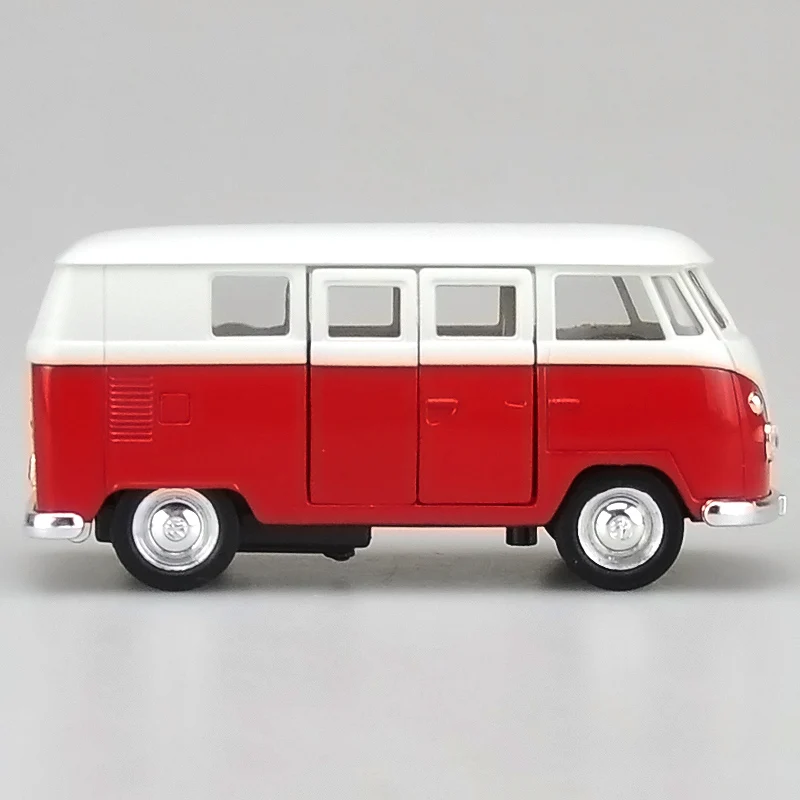 Высокая моделирования суперкар 1:36 Масштаб сплава отступить 1962 автобус T1 T2