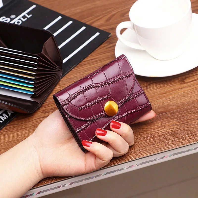 Женский держатель для карт Rfid кошелек подлинный Porte Monnaie Femme мультяшный Кошелек