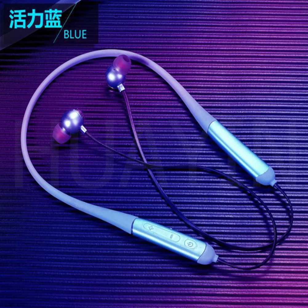 T8 силиконовые шейные наушники Bluetooth беспроводная Спортивная гарнитура силиконовые IPX7 водонепроницаемые супер наушники с микрофоном для iphone