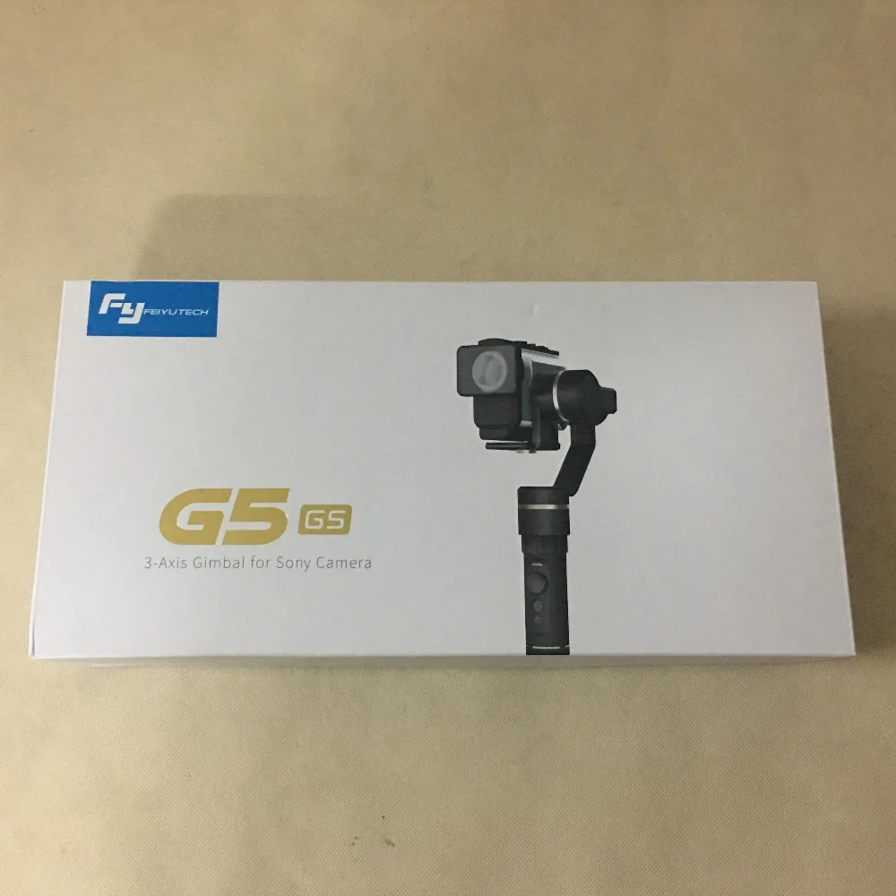 FeiyuTech FY G5GS с шарнирным замком для sony AS50 AS50R sony X3000 X3000R брызг 3-осевой Ручной Стабилизатор для sony Камера 130 г-200 г