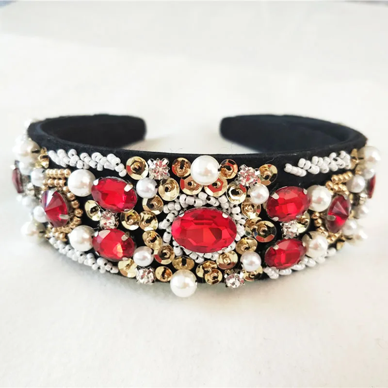 Женская повязка на голову с блестками|wedding accessories|fashion jewelry headbandsjewelry headband |
