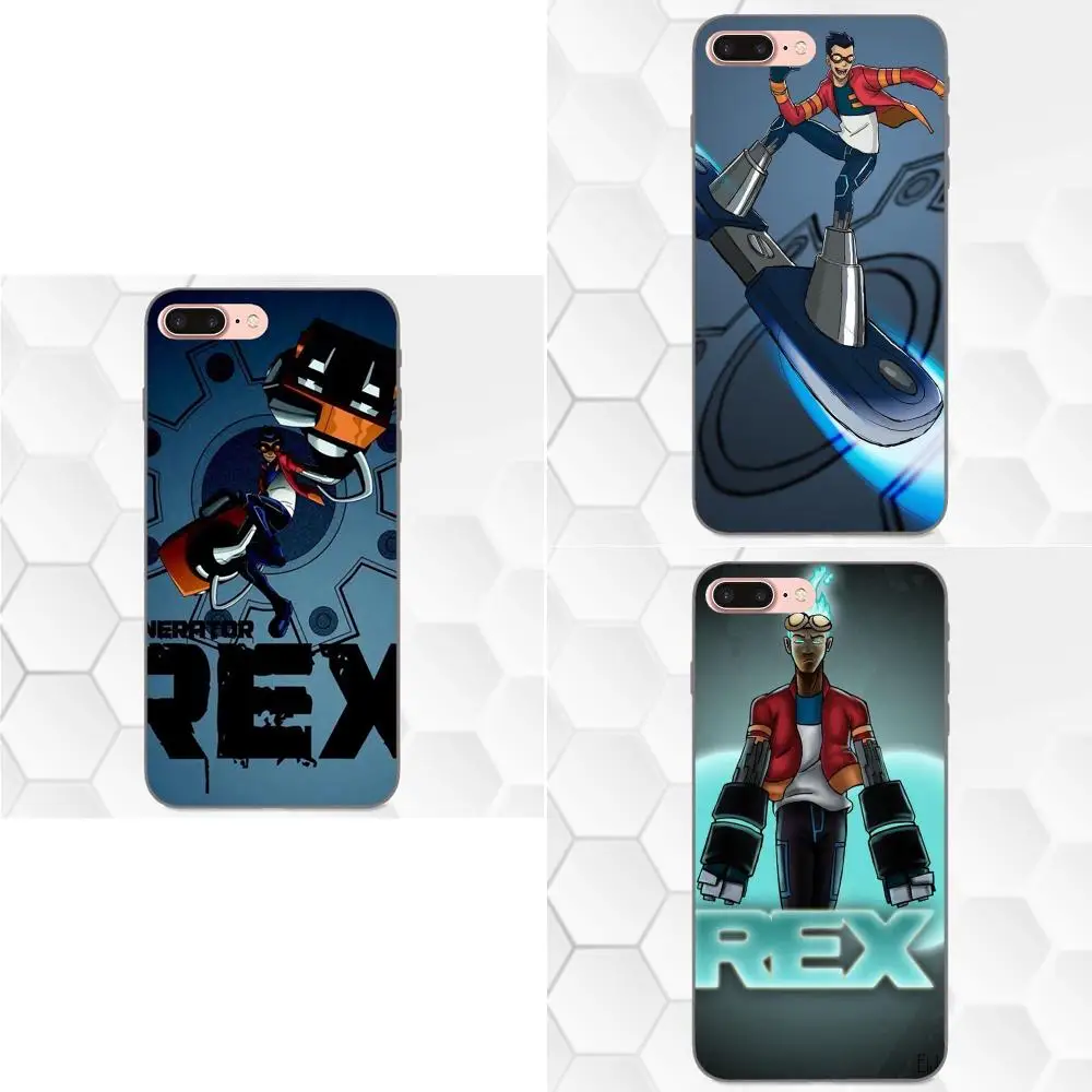 Стильный мультяшный генератор фильмов Rex для Galaxy C5 C7 J1 J2 J3 J330 J5 J6 J7 J730 2017 Ace Core Duo Max
