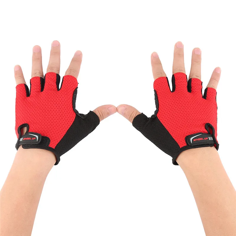 Перчатки велосипедные с открытыми пальцами дышащие для езды на велосипеде