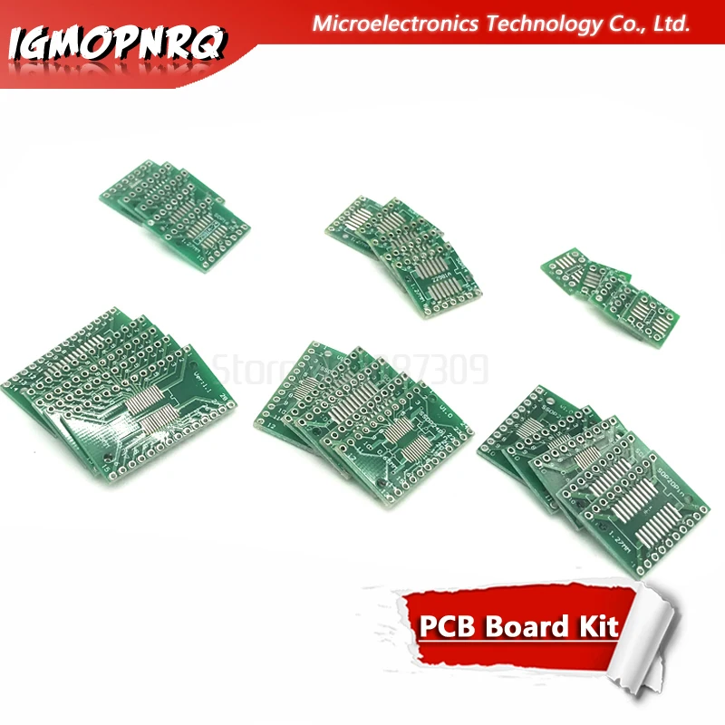 Плата PCB SOP24 SOP8 SOP14 SOP16 SOP20 SOP28 SMD 30 шт. плата преобразователя поворота в DIP SOP 8 14 16 20 24