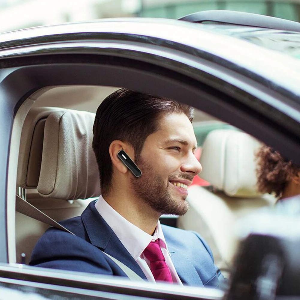 Универсальный автомобильный Заушник Электрический дисплей HD голос Bluetooth