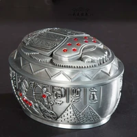 egypt home decoration accessories living room ornaments beetle ashtray small metal box elimelim