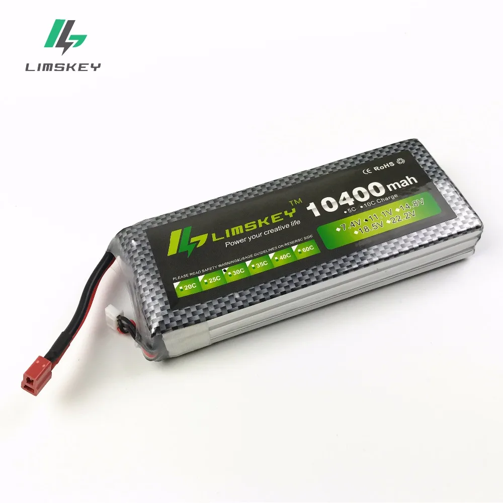 Limskey power 3S 11 1 В 10400 мАч литий полимерный аккумулятор 30c для вертолета четырехосевой