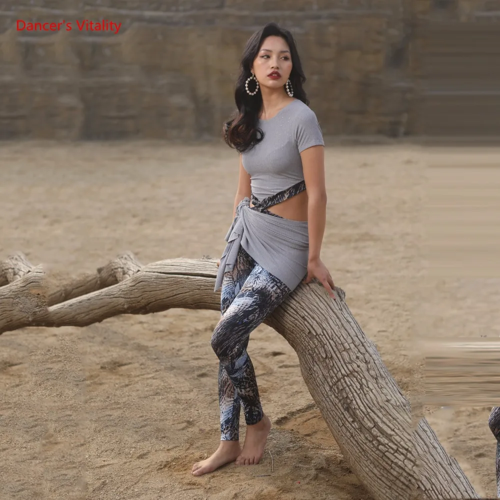 Новые Одежда для упражнений Belly Dance на весну 2019 Show Обтягивающие брюки Yoga M / L |