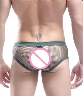 Нижнее белье мужское нижнее в сетку|mesh briefs|men fishnet underwearmens |