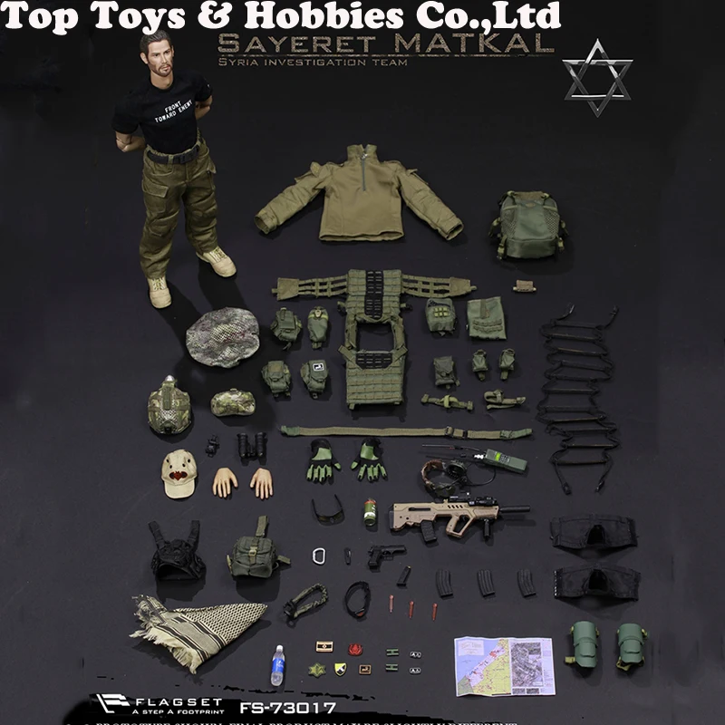 Флагсет, FS-73017, 1/6, Israel Wild Boy, спецназ, Solider, полный набор, Мужская фигурка, модель, коллекция игрушек, подарки