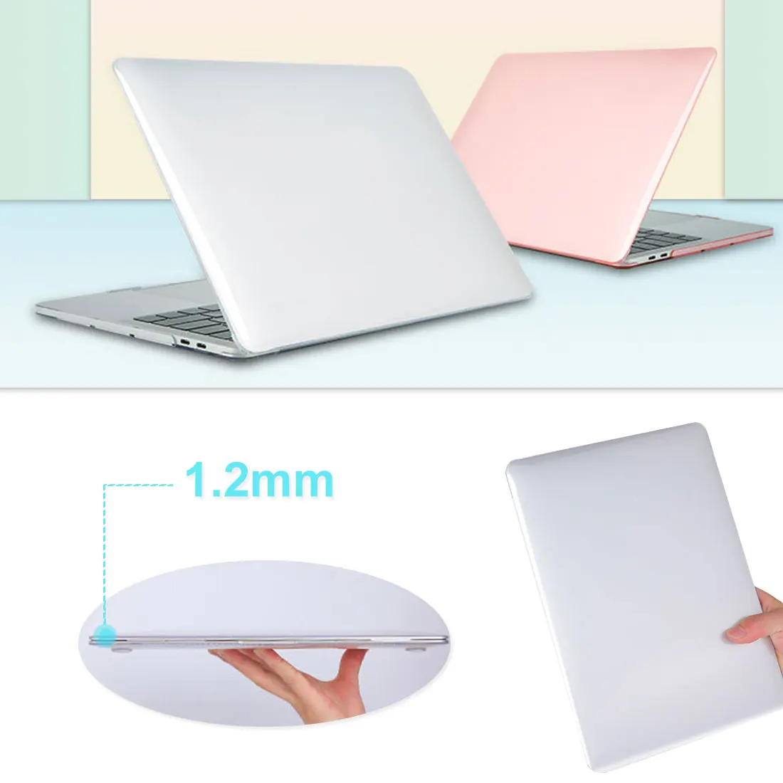 Водонепроницаемый чехол кристально прозрачный для ноутбука MacBook компьютеры и