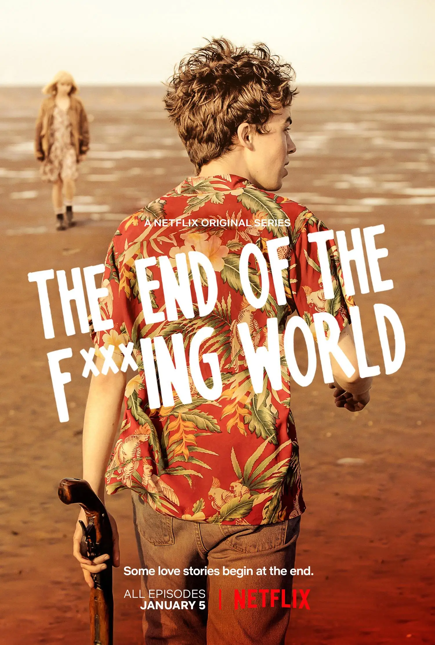 Woods The End of the F *** ing World Season 1 ТВ ретро ВИНТАЖНЫЙ ПЛАКАТ холст настенная наклейка