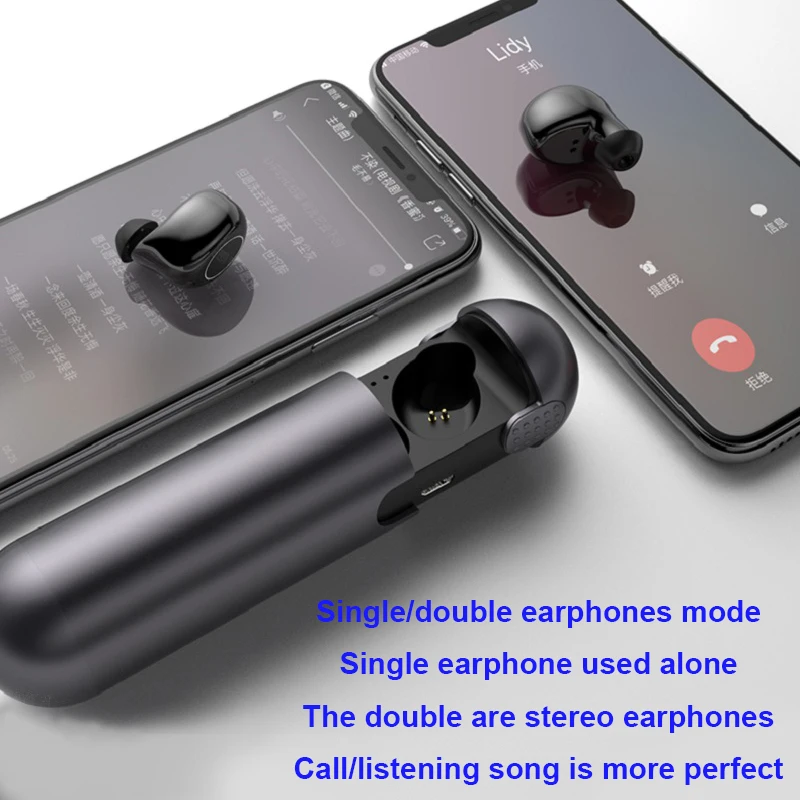 Новый СПЦ 5 0 Bluetooth наушники Беспроводной гарнитура беспроводные IPX7