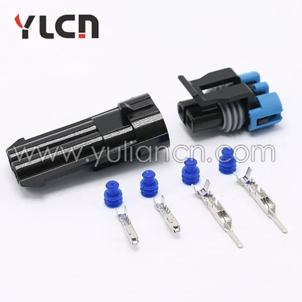 2 контактный разъем автомобильного датчика 12052641 12162000|connector 3m|connector acconnector db9 |