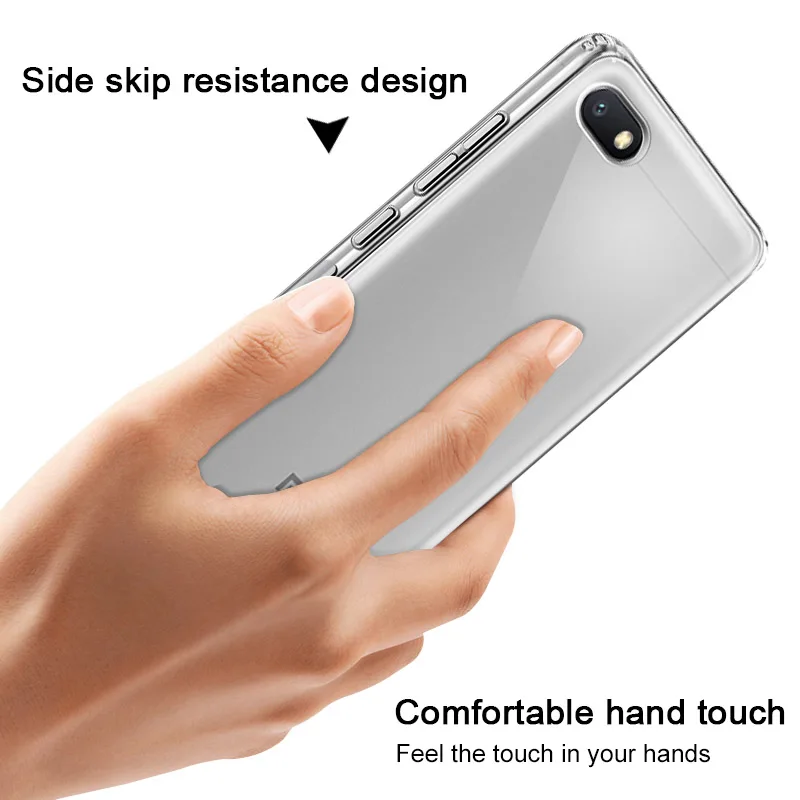 Чехол IMAK Corners Airbag для Xiaomi Redmi 6A прозрачный чехол из ТПУ полное покрытие Redmi6A