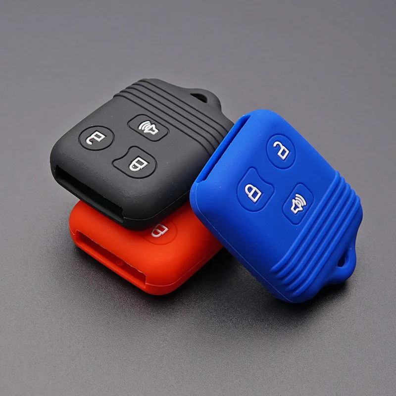 Силиконовый чехол для брелка с ключом Ford ESCAP Edge Econoline Excursion Explorer F150 F250 пульта